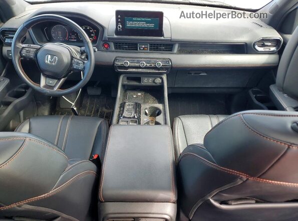 5FNYG1H65RB033796 2024 HONDA PILOT Blue Вид панелі приладів