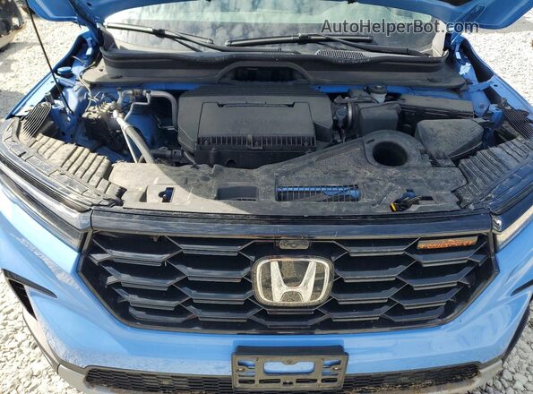 5FNYG1H65RB033796 2024 HONDA PILOT Blue Вид підкапотного простору