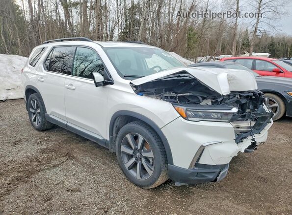 5FNYG1H71PB503358 2023 HONDA PILOT White Передня права чверть