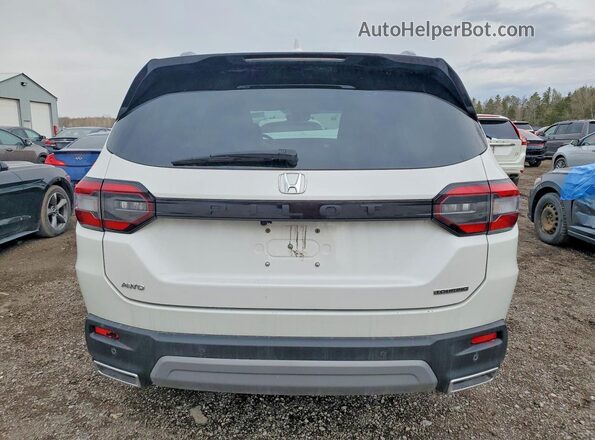 5FNYG1H71PB503358 2023 HONDA PILOT White Вид ззаду