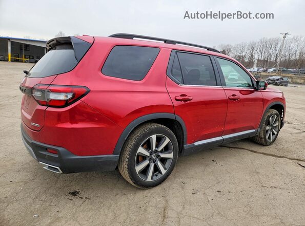 5FNYG1H72PB056152 2023 HONDA PILOT Red Rear right