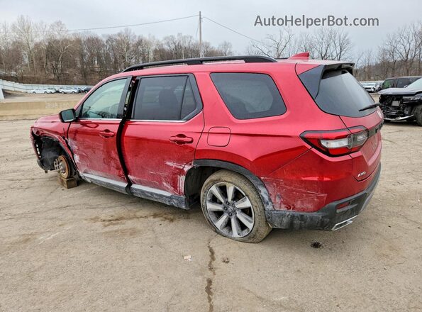 5FNYG1H72PB056152 2023 HONDA PILOT Red Rear left