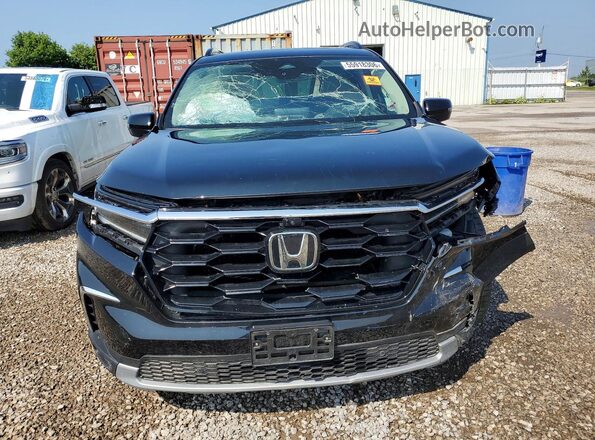 5FNYG1H76PB504067 2023 HONDA PILOT Black Front view