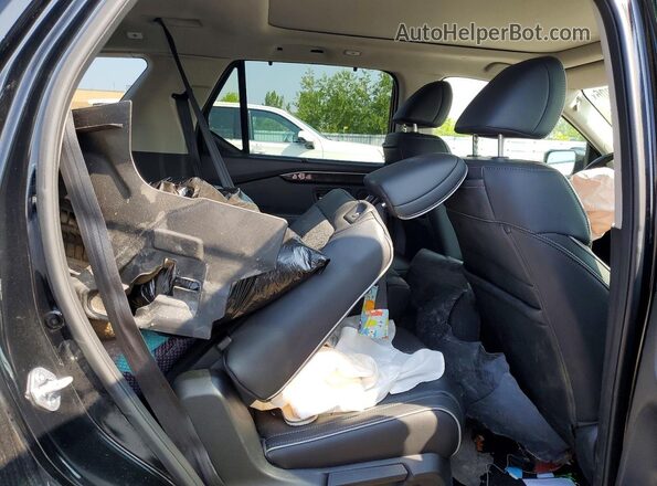 5FNYG1H76PB504067 2023 HONDA PILOT Black Rear interior view