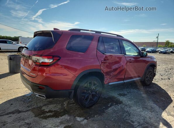 5FNYG1H79SB166107 2025 HONDA PILOT Red უკანა მარჯვენა