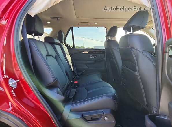 5FNYG1H79SB166107 2025 HONDA PILOT Red უკანა სალონის ხედი