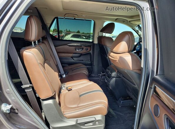 5FNYG1H85SB123764 2025 HONDA PILOT Gray Вид задньої частини салону