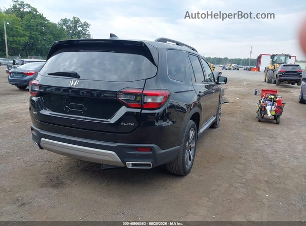 5FNYG1H8XSB044168 2025 HONDA PILOT Black Задня права чверть