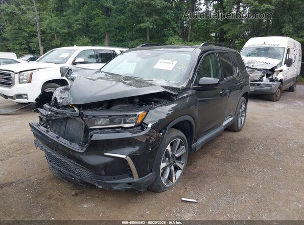 5FNYG1H8XSB044168 2025 HONDA PILOT Black Передня ліва чверть