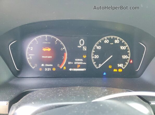 5FNYG2H31SB027852 2025 HONDA PILOT Gray ხელსაწყოთა პანელის ხედი