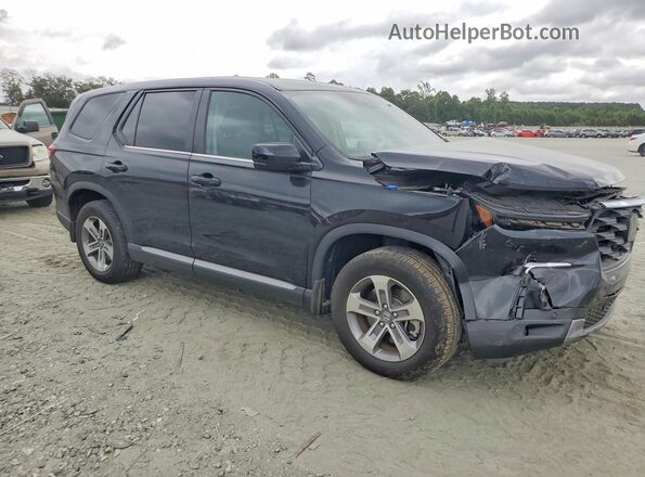 5FNYG2H40SB024157 2025 HONDA PILOT Black Передня права чверть