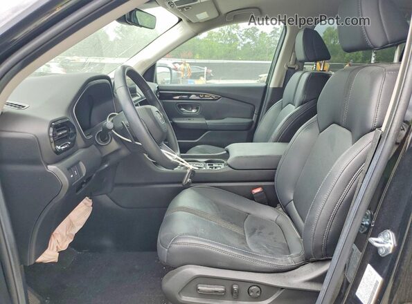 5FNYG2H40SB024157 2025 HONDA PILOT Black Вид салону спереду