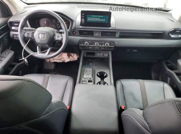 5FNYG2H40SB024157 2025 HONDA PILOT Black Вид панелі приладів