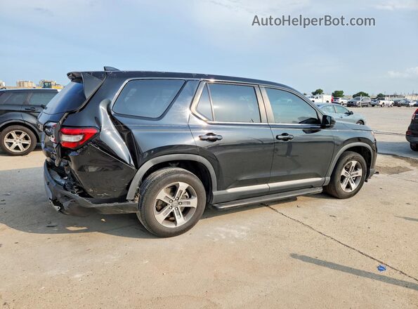 5FNYG2H41PB002126 2023 HONDA PILOT Черный Задняя правая четверть