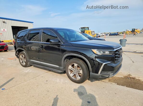 5FNYG2H41PB002126 2023 HONDA PILOT Черный Передняя правая четверть