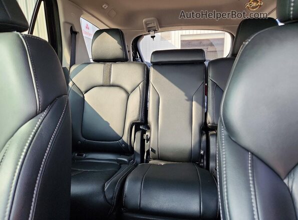 5FNYG2H41PB002126 2023 HONDA PILOT Черный Вид задних сидений
