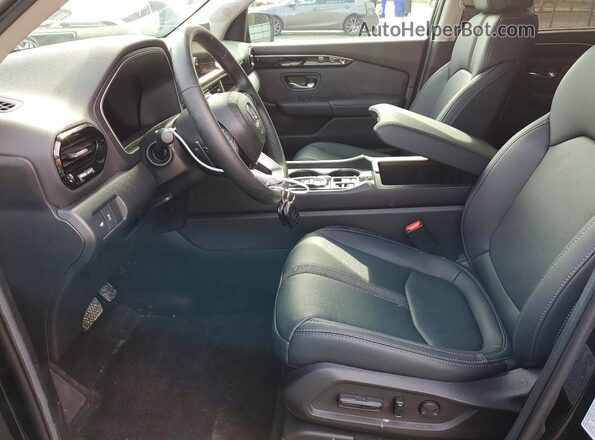5FNYG2H44SB033959 2025 HONDA PILOT Black წინა სალონის ხედი