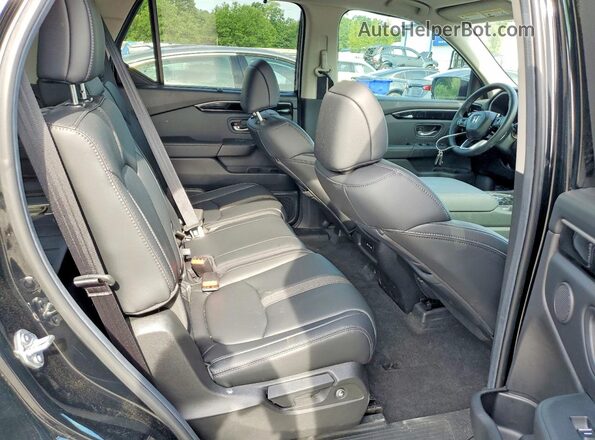 5FNYG2H44SB033959 2025 HONDA PILOT Black უკანა სალონის ხედი
