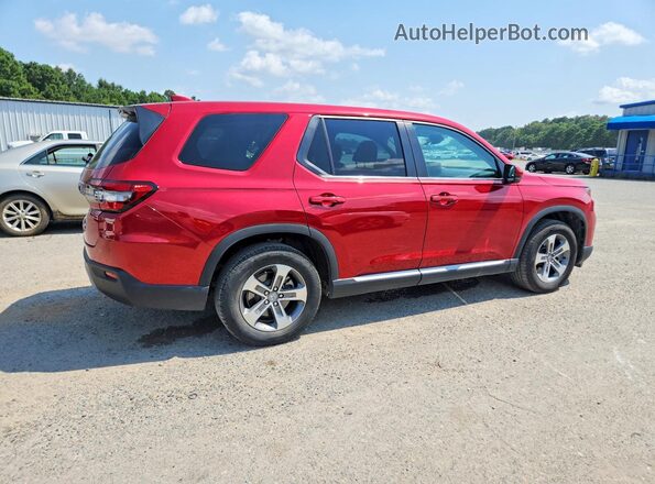 5FNYG2H4XSB014932 2025 HONDA PILOT Burgundy უკანა მარჯვენა