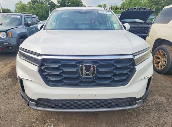 5FNYG2H50PB010954 2023 HONDA PILOT White Vista de los asientos traseros