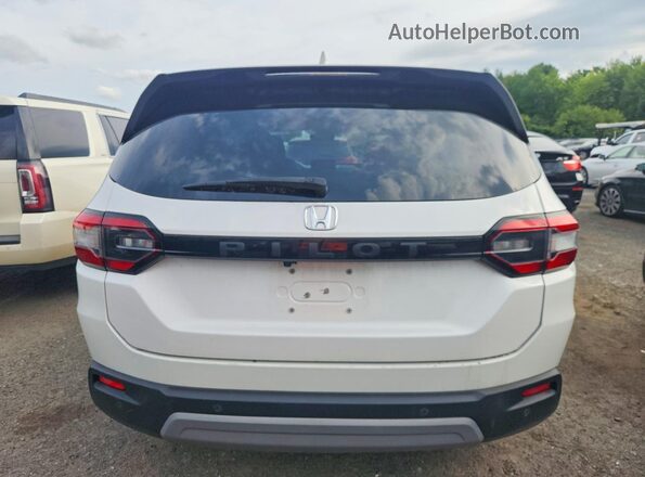 5FNYG2H50PB010954 2023 HONDA PILOT White Vista interior trasera