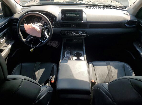 5FNYG2H53PB009359 2023 HONDA PILOT Black Widok deski rozdzielczej
