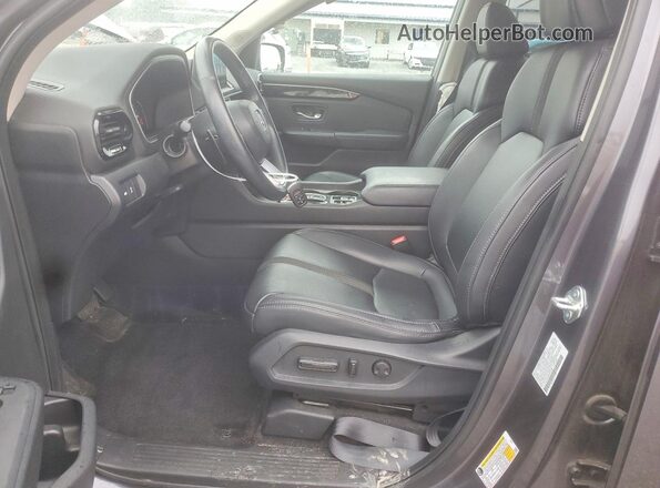 5FNYG2H56PB015334 2023 HONDA PILOT Gray წინა სალონის ხედი