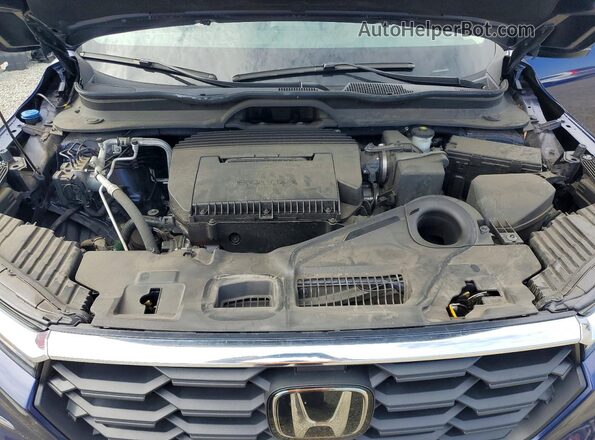 5FNYG2H56RB004465 2024 HONDA PILOT Blue Շարժիչի բաժամունքի տեսք