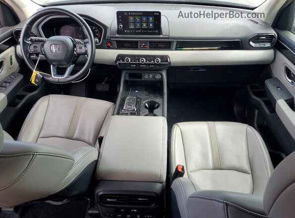 5FNYG2H56RB004465 2024 HONDA PILOT Blue Առջևի վահանակի տեսք