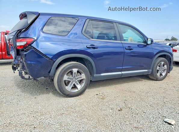 5FNYG2H56RB004465 2024 HONDA PILOT Blue Հետևի աջ