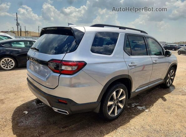 5FNYG2H77RB000782 2024 HONDA PILOT Silver Задня права чверть