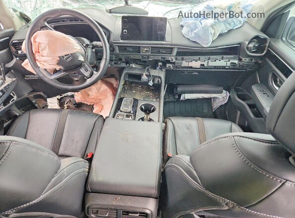 5FNYG2H79PB011196 2023 HONDA PILOT White Dashboard view