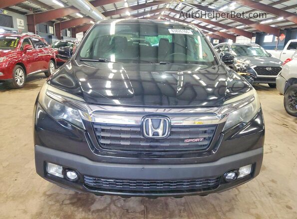 5FPYK2F19KB005542 2019 HONDA RIDGELINE Black Front view