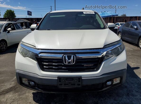 5FPYK2F1XKB008577 2019 HONDA RIDGELINE White წინა ხედი
