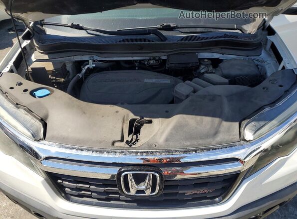 5FPYK2F1XKB008577 2019 HONDA RIDGELINE White უკანა სალონის ხედი