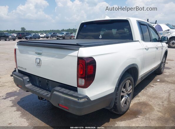 5FPYK2F49HB010324 2017 HONDA RIDGELINE Белый Задняя правая четверть