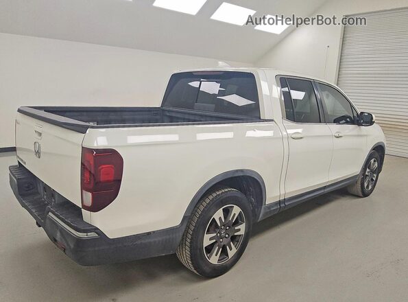 5FPYK2F55KB005962 2019 HONDA RIDGELINE White Задня права чверть