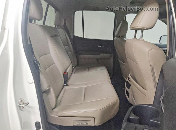 5FPYK2F55KB005962 2019 HONDA RIDGELINE White Вид задніх сидінь