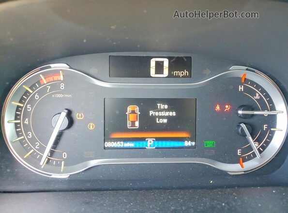 5FPYK2F57HB001520 2017 HONDA RIDGELINE Silver Widok zestawu wskaźników