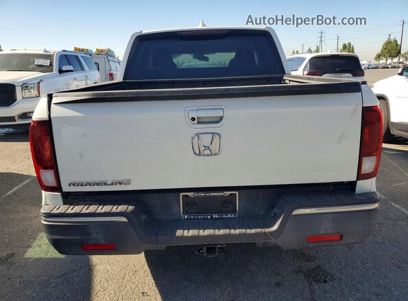5FPYK2F69JB000612 2018 HONDA RIDGELINE White უკანა ხედი