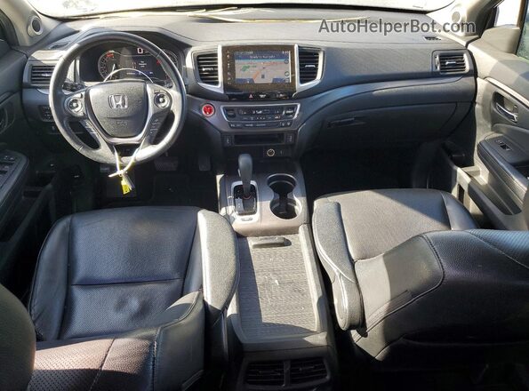 5FPYK2F69JB000612 2018 HONDA RIDGELINE White წინა პანელის ხედი