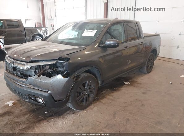 5FPYK3F10LB014573 2020 HONDA RIDGELINE Gray წინა მარცხენა ხედი სამი მეოთხედიდან