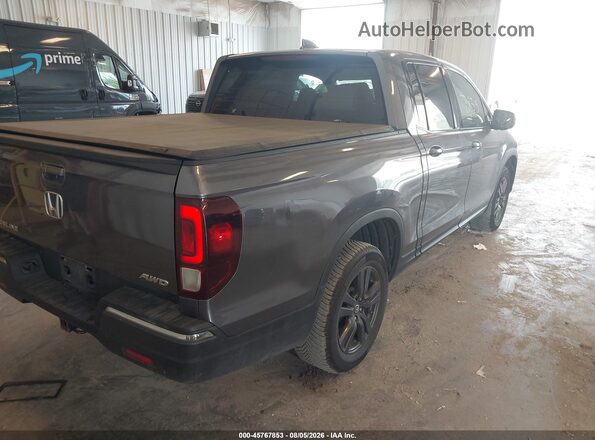 5FPYK3F10LB014573 2020 HONDA RIDGELINE Gray უკანა მარჯვენა