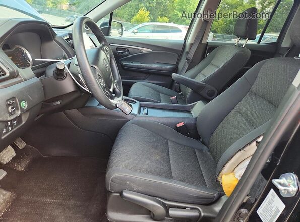 5FPYK3F10MB001372 2021 HONDA RIDGELINE Черный Вид салона спереди
