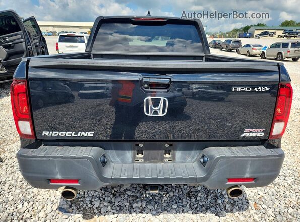 5FPYK3F10MB001372 2021 HONDA RIDGELINE Черный Вид сзади