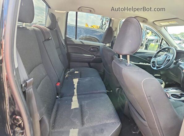 5FPYK3F10MB001372 2021 HONDA RIDGELINE Черный Вид задних сидений