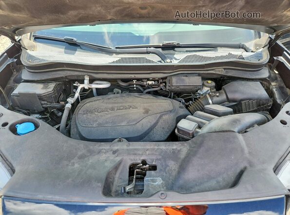 5FPYK3F10MB001372 2021 HONDA RIDGELINE Черный Вид задней части салона