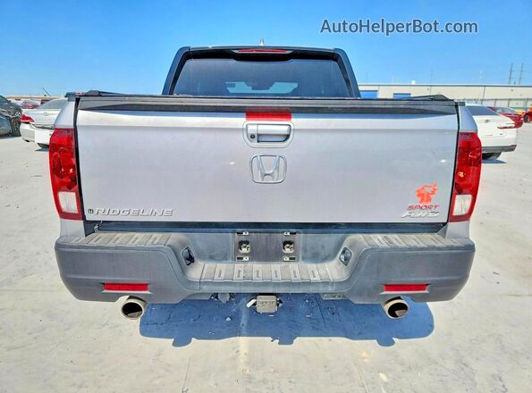5FPYK3F10NB017380 2022 HONDA RIDGELINE Silver უკანა ხედი