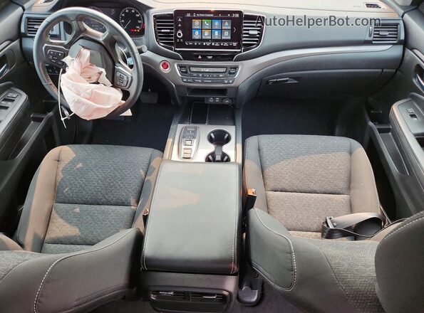5FPYK3F10RB021502 2024 HONDA RIDGELINE White Вид панелі приладів
