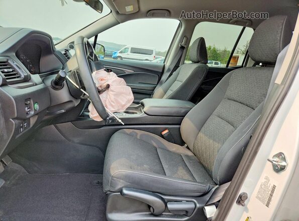 5FPYK3F10RB021502 2024 HONDA RIDGELINE White Вид салону спереду